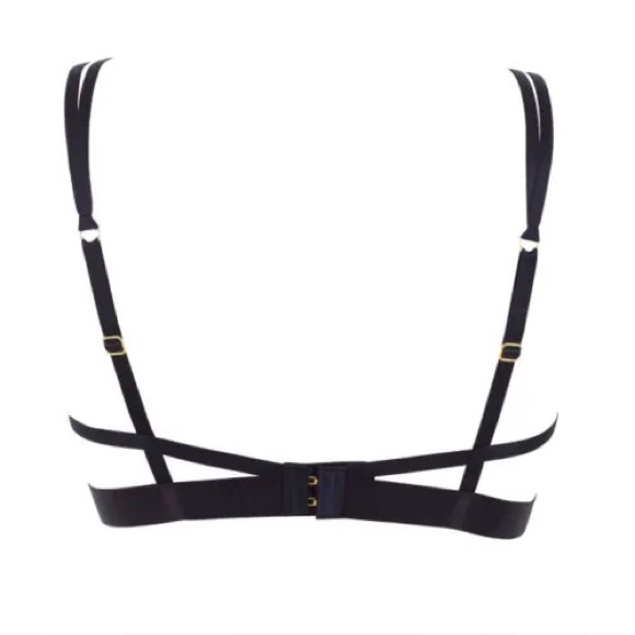 ✨ Bluebella Amira Rose Dust & Black Bra ✨ NEW! ✨ 36B US/UK - Picture 8 of 13